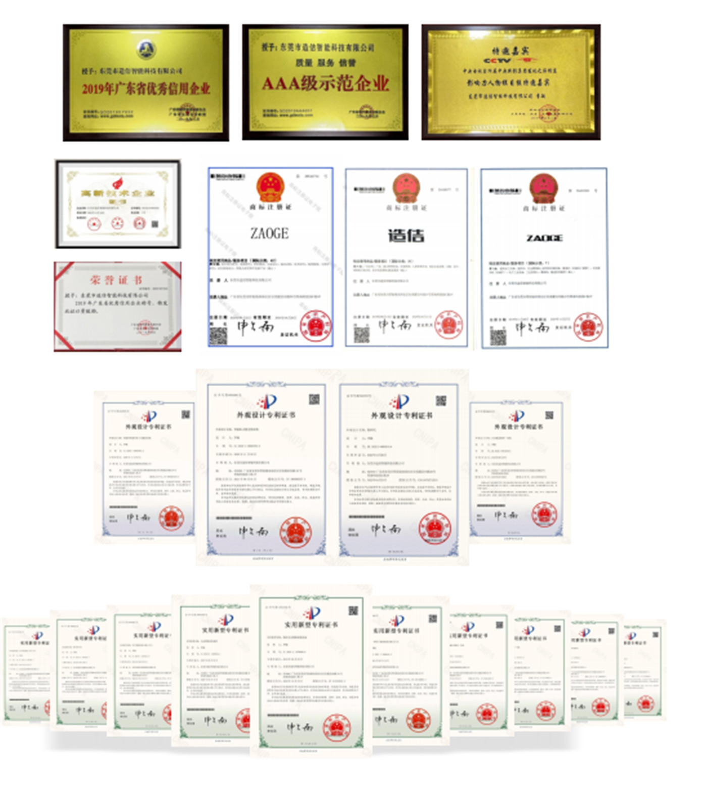 Zaoge once again won the title of Guangdong High-tech Enterprise-01 (3)